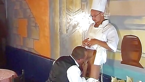 Masage with a sexy body and sucking