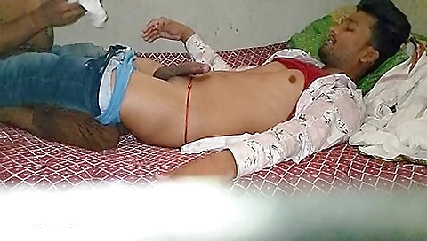 Two hot babes in a baresing dildo fucking