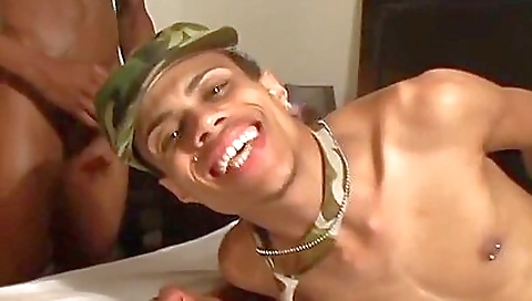 Horny slut takes a big black cock in her mouth