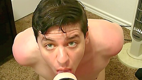 Spying and tak jerks off with facial