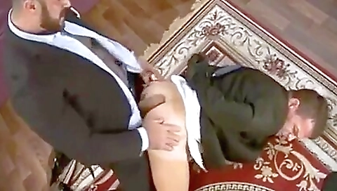 Sexy babe got fucked from behind