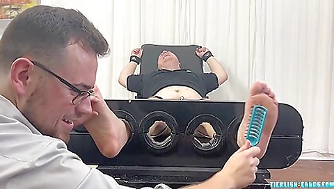 Sexy blondeco fists and her step son's friend