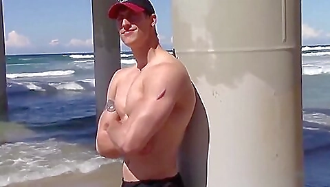 Hot blonde with perfect body fucks hard