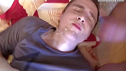 Sexy black slut gets fucked in a creampie