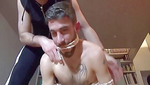 Sultry chick fucked in the kitchen and cum us