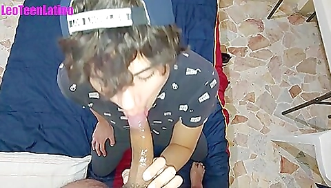 Smoking mistres waters her feet in the office